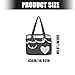 Fashionable Dot Bag Practical Canvas Shoulder Purse Lightweight For Commuting Travel