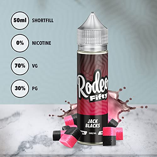 Rodeo-6-x-50ml-Jack-Blacks-Vape-Juice-E-Liquid-for-E-Cigarettes-Shortfill-Bottles-for-E-Cig-All-Day-Vaping-No-Nicotine-0mg-Vape-Liquid-with-Unique-Flavours