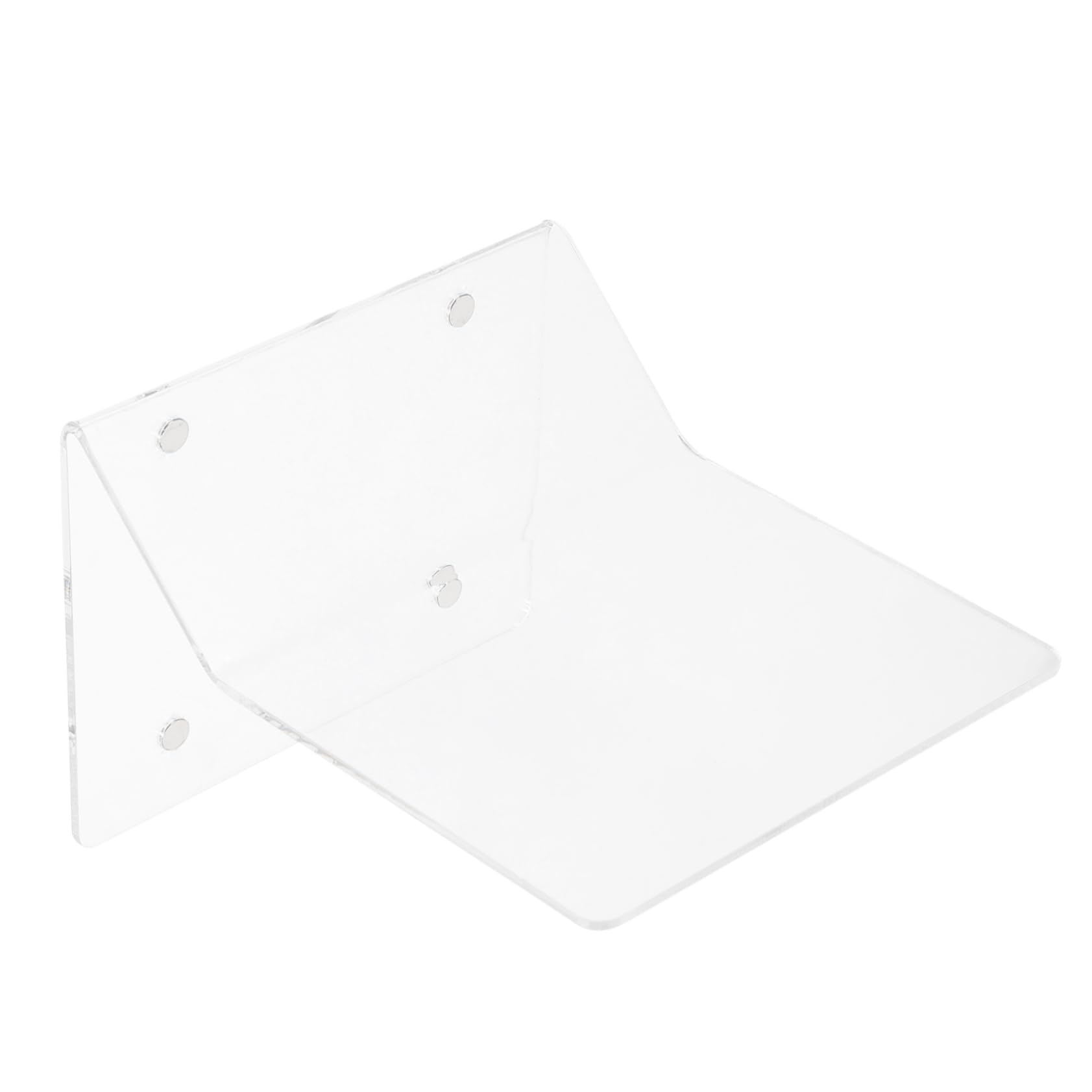 Healifty 1pc Acrylic Rear Support Rack Transparent Shelf Dividers for Organizing Cabinet Dividers Divider Shelf Organizer Dividers for Shelves