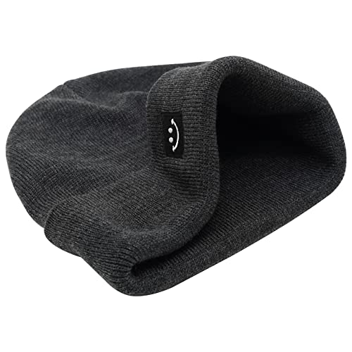 Image of 55cube Knit Beanie Hat Cuffed Plain Skull Cap for Men Women