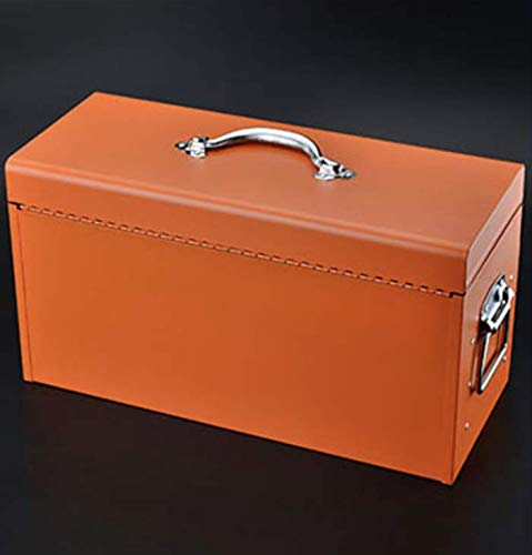 Edward Tools Portable Metal Tool Box With Drawers 20"- Keyed Center Lock For Security - Powder Coated Scratch Resistant Finish thumb #3