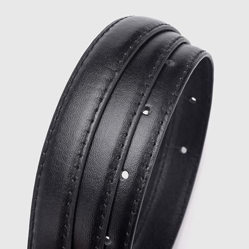 Women's Autumn Adjustable Belts All Seasons For Dress Buckle Faux Leather Belt Loops Holiday Spring Belt2