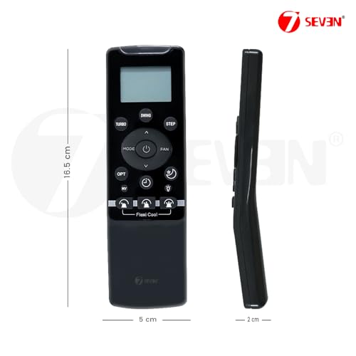 Image of 7SEVEN Compatible for Carrier Ac Remote Original RG56CMI-B0 Model with Flexi Cool Suitable for Split and Window Air Conditioner of 1 1.5 2 Ton Remote Control