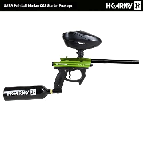 Image of HK Army SABR Paintball Gun CO2 Marker Starter Package