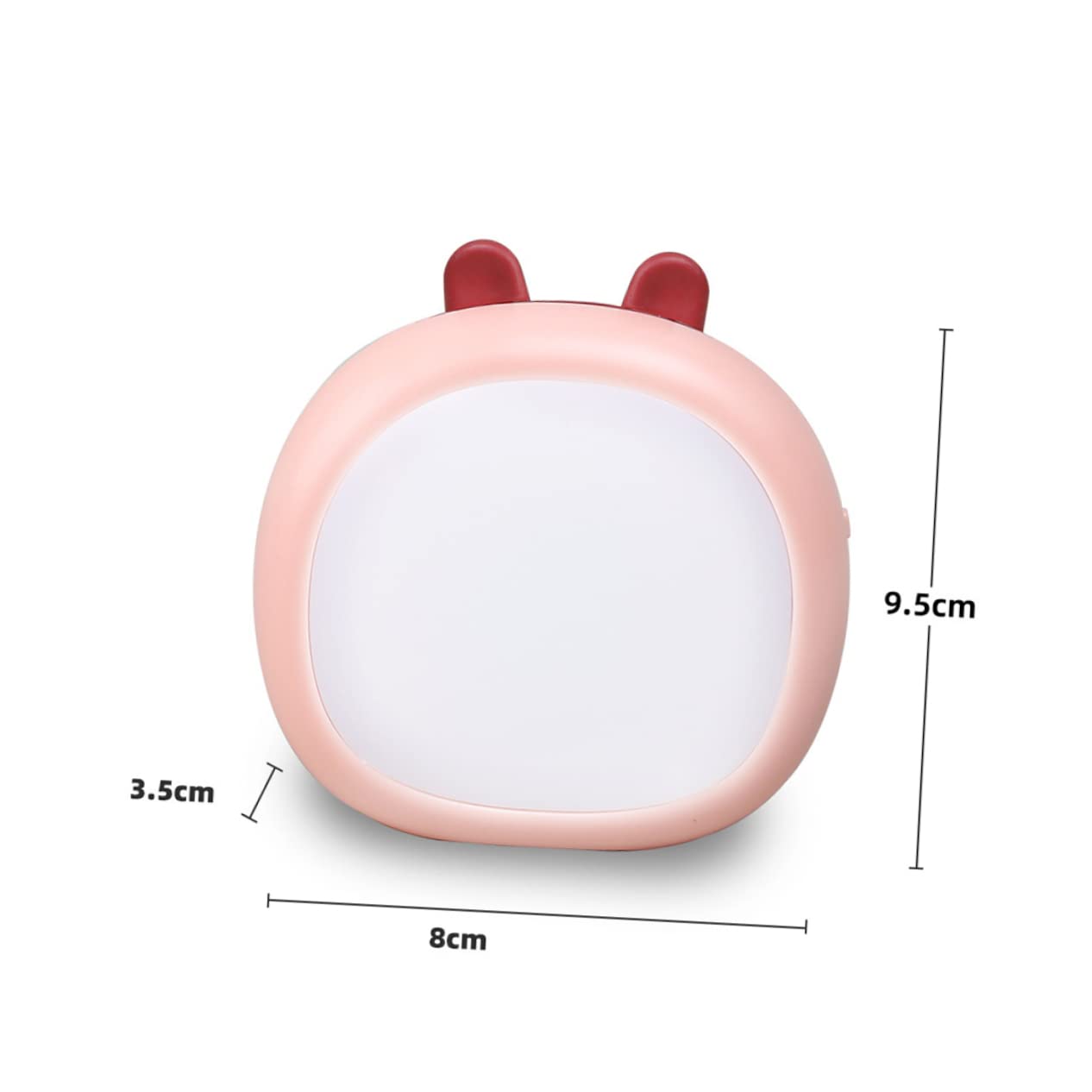 BESPORTBLE 3 Pz caldo giocattolo per bambini lampade scrivania led riscaldamento portatile scaldamani ricaricabile USB scaldamani portatile USB scaldamani ricaricabili luce scaldamani rosa