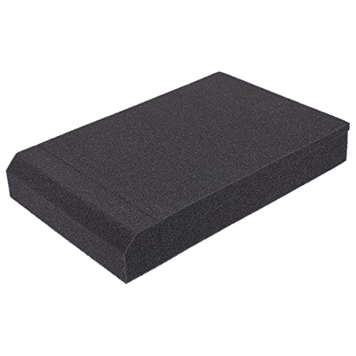 TOYANDONA 1set Almohadillas de Aislamiento Acústico para Parlantes Almohadilla Aislante de Sonido para Reducción de Ruido Color Negro miniatura 1