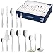 Produktbild Villeroy & Boch - Arthur Besteckset 68 tlg. Silber/Platin, Spülmaschinenfest, Rostfrei, Besteck Set 68 teilig, Gabel, Messer, Löffel, Essbesteck Set, gebürsteter Edelstahl