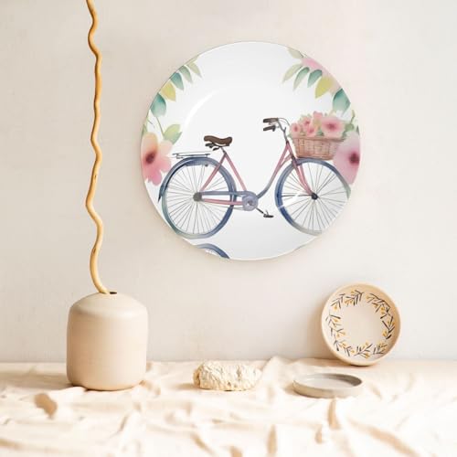 Platos decorativos temáticos de bicicleta como regalo de bodas y mudanzas 6