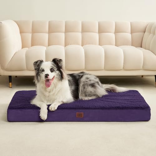 Image of EHEYCIGA Orthopedic Dog Bed Large with Removable Washable Cover, 36x27