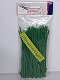 Kabelbinder 100 Stück 150 x 3,6 mm grün-pflanzenverträglich 08309