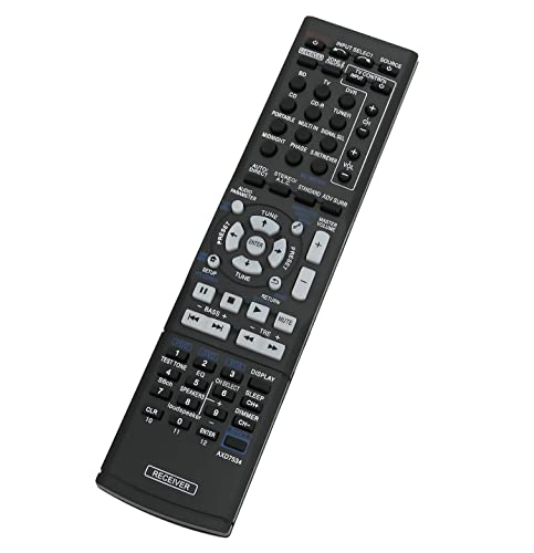 AXD7534 VINABTY Replacement Remote Control Fit for Pioneer Audio/Video Multi-Channel Receiver SX-9110TXV-K VSX-527-K VSX-527-S VSX-827-K VSX-827-S VSX-519V-K VSX-519V SX-319V VSX-81TXV VSX-81TXV-S - Image 2