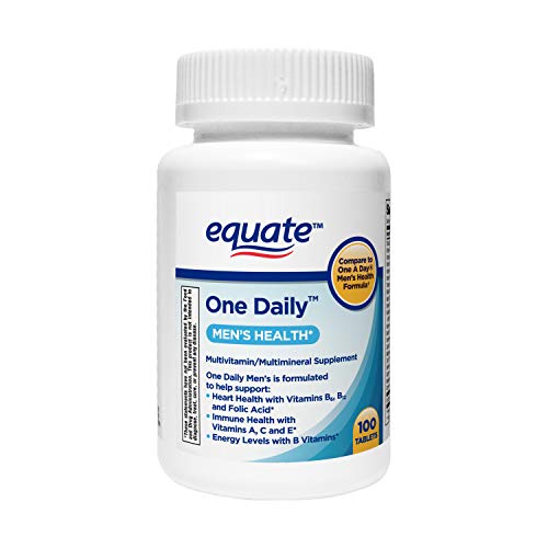 Equate – One Daily Multivitamin, Men’s Health Formula, 100 Tablets