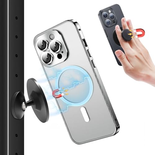 Support magnétique de téléphone compatible iPhone et Samsung universel