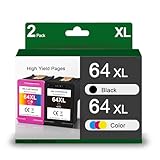 64XL Ink Cartridge Black and...