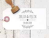 Stempel HOCHZEIT Namen mit Datum, Einladung Hochzeit, Hochzeitseinladung