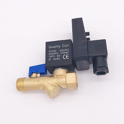 Minuterie de vidange électrique DC24V en laiton ETD-A avec électrovanne 16 bars