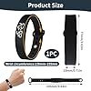 HOMTRAK Vibrating Alarm Reminder Wristband Silent Watch for Heavy Sleepers, 6 Vibration Alarms with Temperature Monitoring, Quiet Wake Up Alarm Wristband for Partners Deaf Adults Newborn Care, Black #1