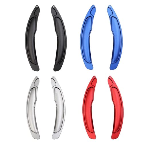 KSKKD 2 Stücke Auto Lenkrad Schaltwippe Schaltwippen Verlängerung, für Mitsubishi ASX RVR Outlander Lancer Eclipse Cross Lancer