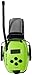Howard Leight by Honeywell Sync Hi-Visibility Digital AM/FM Radio Earmuff (1030390),Bright Yellow/Green, Unisex