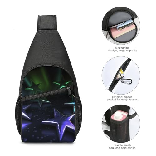 Morrales de Daypack Sling estilo casual para trekking miniatura 5