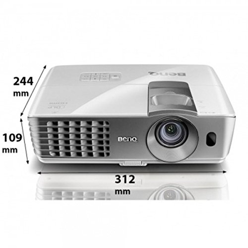 BenQ W1070+ 1080P Full HD Short-Throw Video Projector with 3D