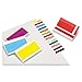 Small Page Flags, Plain, 3/16""x1"", 240/PK, Assorted, Sold as 1 Package, 240 Each per Package