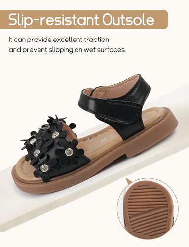 Happy Cherry Girls Sandals Open Toe Summer Outdoor Flat Casual Beach Dress Shoes3