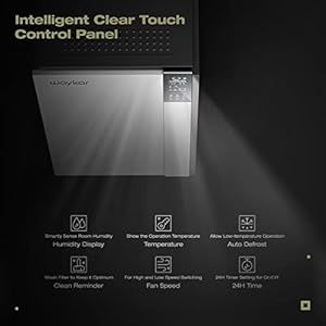 Waykar 296 Pints Large Commercial Dehumidifier for Basement, Industrial and Job Site Space up to 9000 Sq. Ft - Intelligent Touch Control Waykar 296 Pints Large Commercial Dehumidifier for Basement Industrial and Job Site Space up to 9000 Sq Ft Intelligent Touch Control