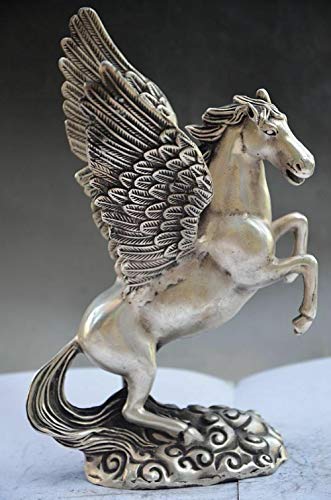 Animal statue Pégase et décoration antique de richesse pour maison