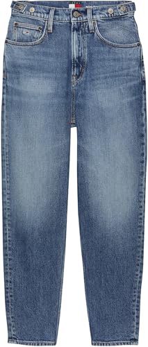 Tommy Jeans Damen Jeans Hose Mom Jean High Waist, Blau (Denim Medium), 32W/25L – Ansicht 6