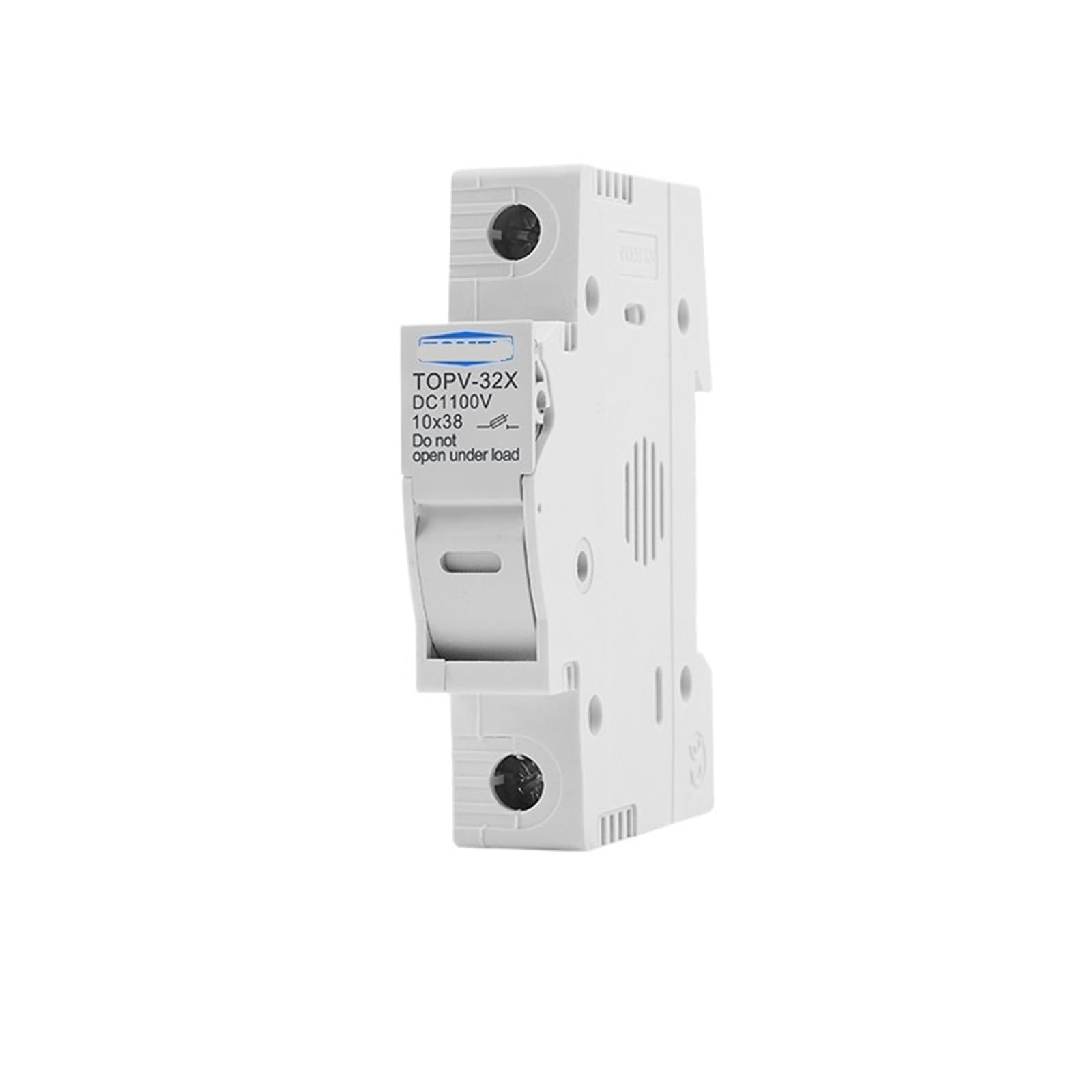 Porte fusible DC 10x38mm 1P 1100V pour protection de systeme solaire photovoltaique gPV