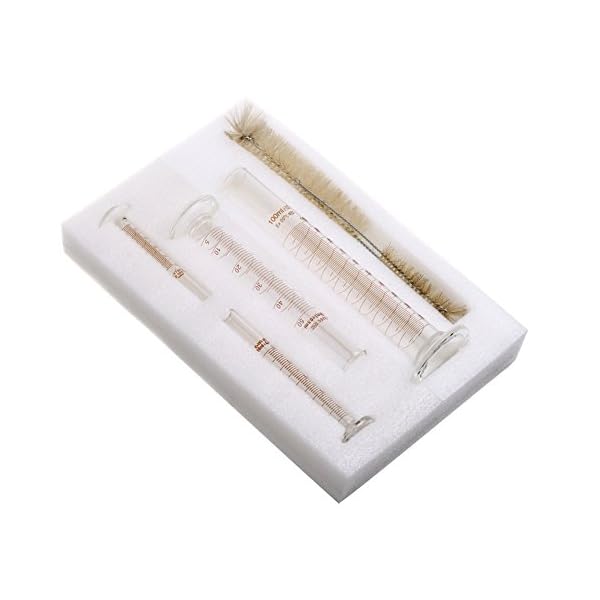 Thick-Glass-Graduated-Measuring-Cylinder-Set-5ml-10ml-50ml-100ml-Glass-with-Two-Brushes Thick-Glass-Graduated-Measuring-Cylinder-Set-5ml-10ml-50ml-100ml-Glass-with-Two-Brushes