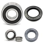 1 cuscinetto a sfera scanalato 25 x 62 x 17 mm albero a manovella (numero di parte: 7673414, 7671036). 1 cuscinetto a rulli cilindrici, 25 x 52 x 15 mm, albero a manovella (numero di parte: 8002110). 1 x anello di tenuta 25 x 42 x 7 mm albero motore (numero articolo: 8002090, BGM1037, 8002090C). 1 x anello di tenuta 33 x 52 x 6 mm albero motore (numero articolo: 8002130, BGM1039, 8002131CL) 