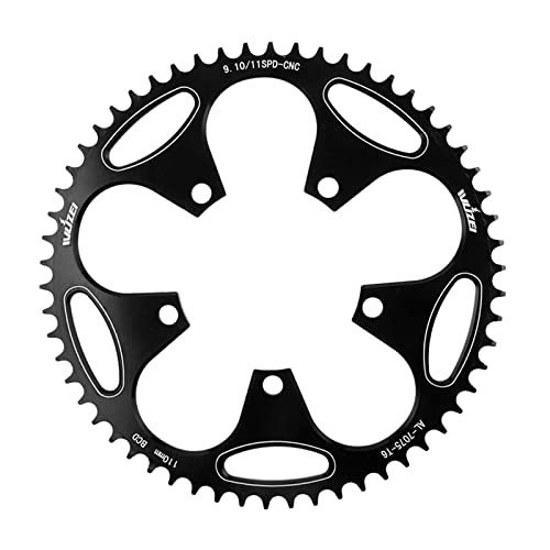 Plateau de vélo pliant 110 BCD Sharplace rond en alu pour trajets urbains quotidiens