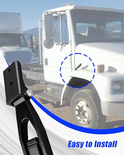 Kit de bloqueo de pestillo de capó para Freightliner FL50 a FL112 (1994-2005) 315-5206 6