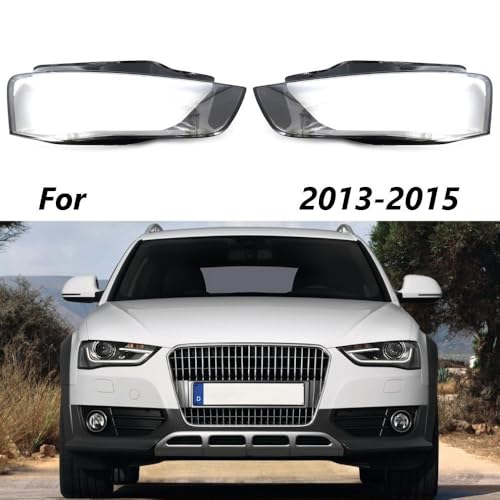 Coque de phare en polycarbonate transparent pour modèle A4 2014 - 2