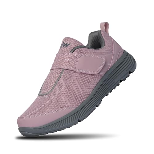 diawin Extra Anchos Zapatos para Mujer – Punta Extra Ancha, Extra Profundidad, Forro Suave, Comodidad para Pies Hinchados, Diabéticos