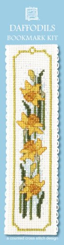 Daffodils Bookmark - Cross Stitch Kit