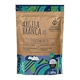 Corpo Dourado Argila Branca em Pó | Clareamento e suavização da pele | 100g