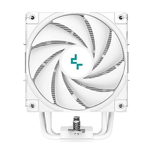 Image of Deepcool AK500 WH High-Performance Single Tower CPU Cooler - White | Support Intel - LGA2066 /2011-v3 /2011 /1700 /1200 /1151 /1150 /1155 & AMD - AM5 /AM4 - R-AK500-WHNNMT-G