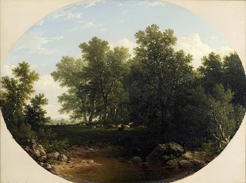 Cuadro de paisaje de William CasiLeaar ideal para inspirar paz en tu salón de estar