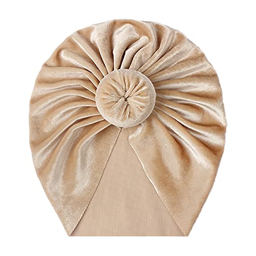 Turban Hat for Baby Infant Cap Hats Large Flower Knot Donut Bow Beanie Turban Hat Cute Toddler Hat Hair Accessories