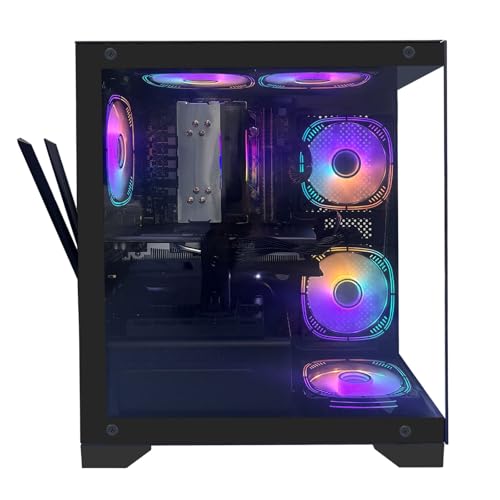 suevery PC Gamer,Core i5-13400F Gaming PC, RTX 4060, 32GB RAM, 1TB SSD NVMe, Wi-FI 6, Bluetooth, RGB - Puissance pour Jeux, Création de Contenu & Bureau