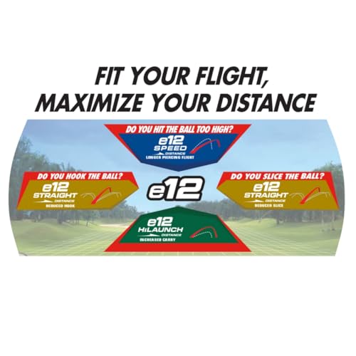 Bridgestone e12 Golf Balls - Straight Distance & Control