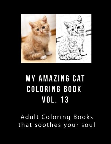 My Amazing Cat 塗り絵 Vol.13 魂を癒してくれる大人の塗り絵ブック