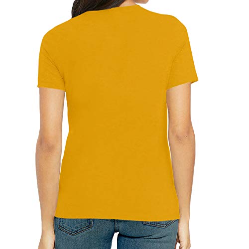 Image of Pooplu Women's Regular Fit Premium Plain 100% Cotton Round Neck Half Sleeves Multicolour Pootlu T Shirt. Casual, Stylish, Trending, Symbol Tshirts