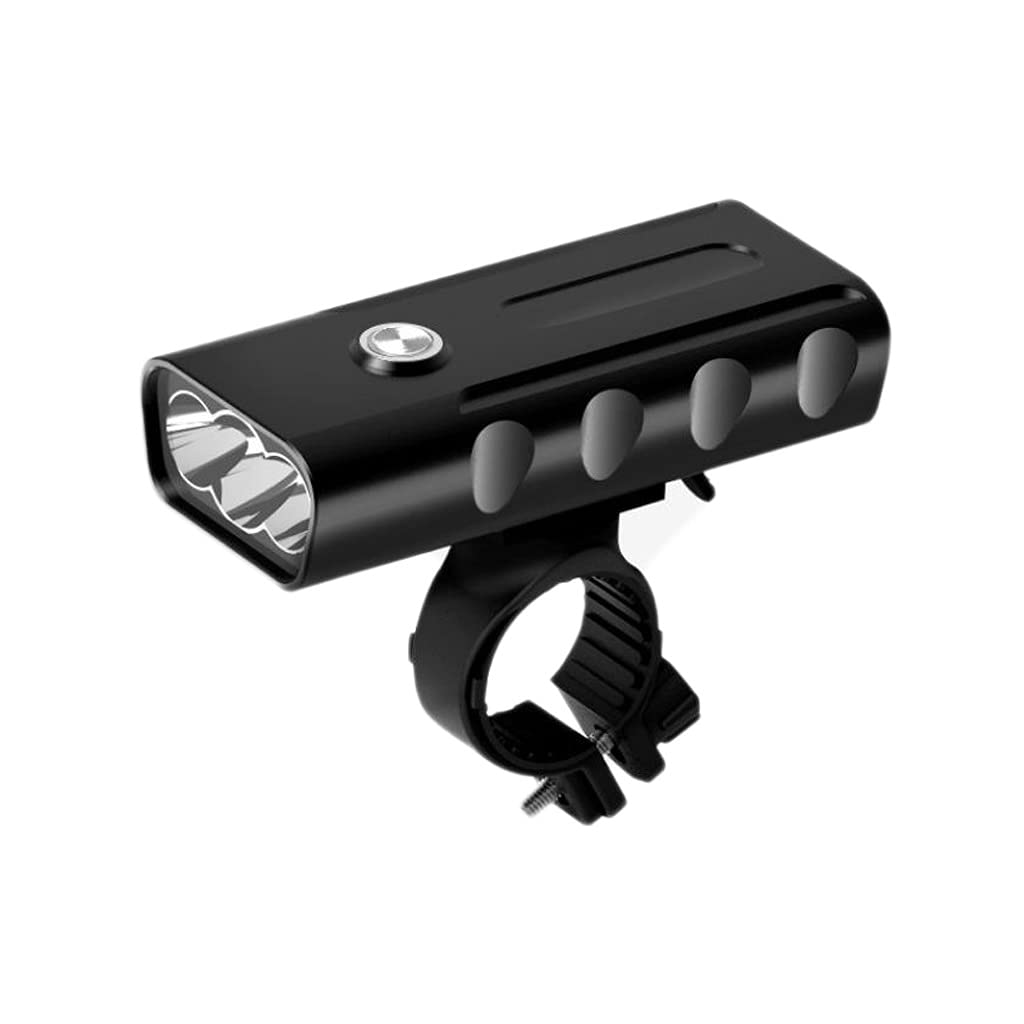 XMING LED Light Bike Light, Wodoodporna lampa przednia rowerowa, USB Akumulator, Long Life 900LM Super Bright 3 LEDS Reflektor z Funkcją Funkcja Bank Tailight