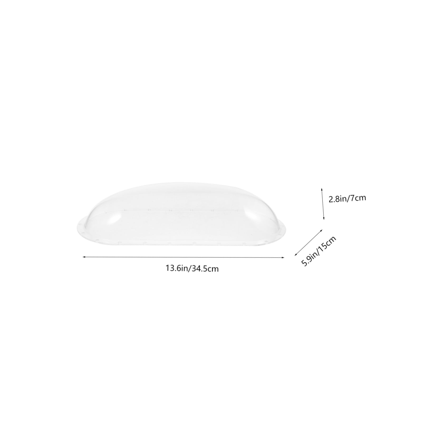 BESTonZON Acrylic Dome Pet Carrier Backpack with Clear Window Spacious Transparent Design for Pets for Travel and Secure and Comfortable Transport