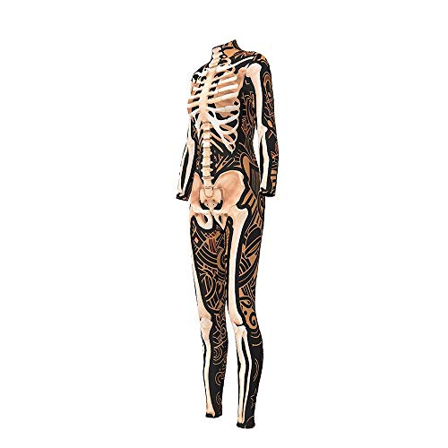 Mono estampado digital de mujer elástico para disfraces y danza moderna 3