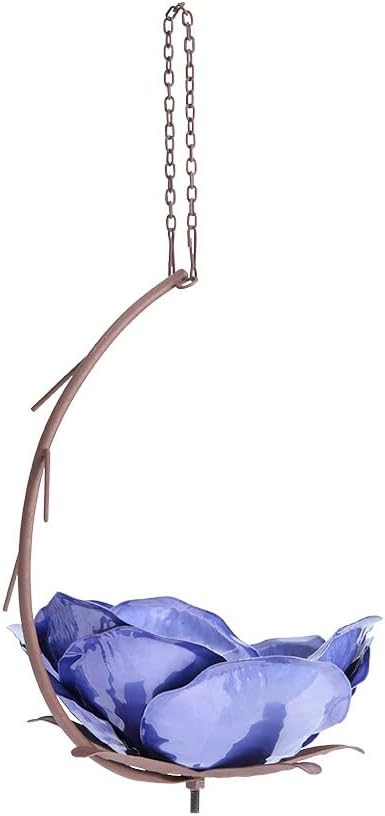 The Lakeside Collection Desert Steel Mystic Merlin Bird Feeder